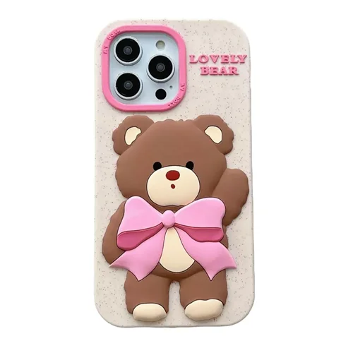 خرس پاپیون صورتی c4148