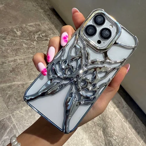 قاب butterfly mesh رنگ ابی کد C4114