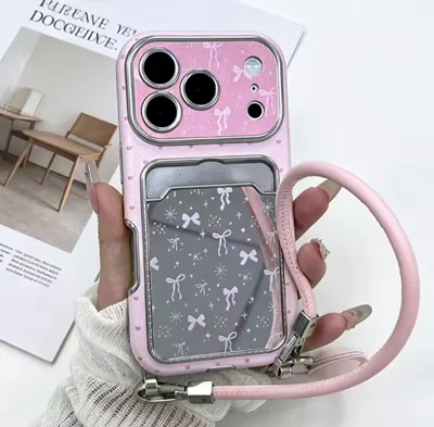 pink ribbon mirror جاکارتی c4893