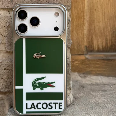 lacoste case (سبزسفید) C4826