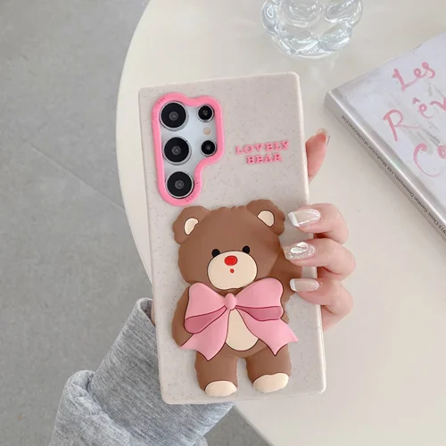 خرس پاپیون صورتی اندروید c4149