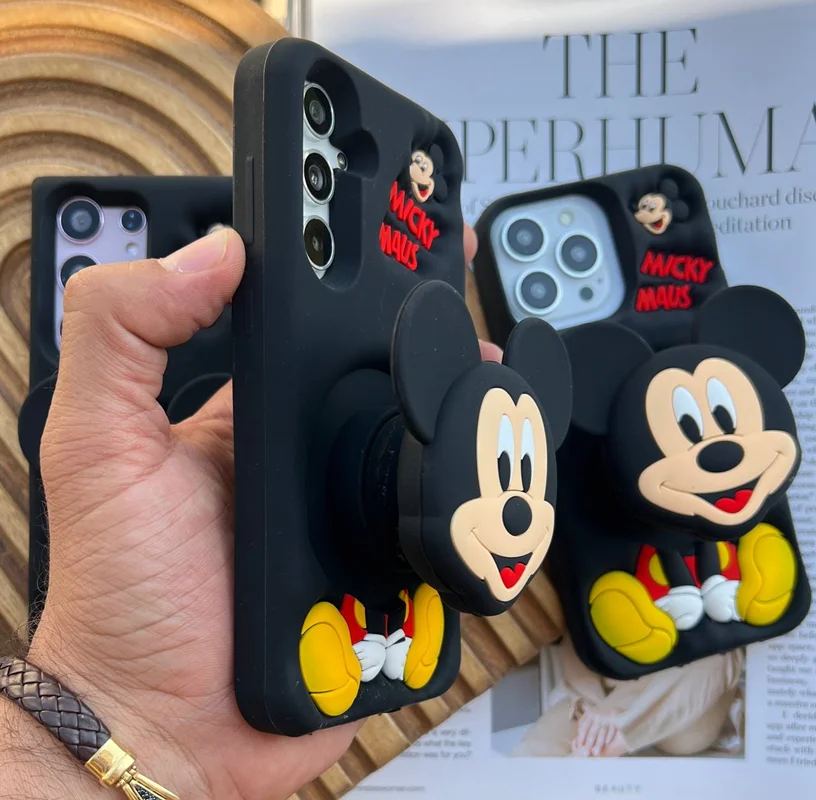 Mickey Mouse pop socket case for Samsung phone A54