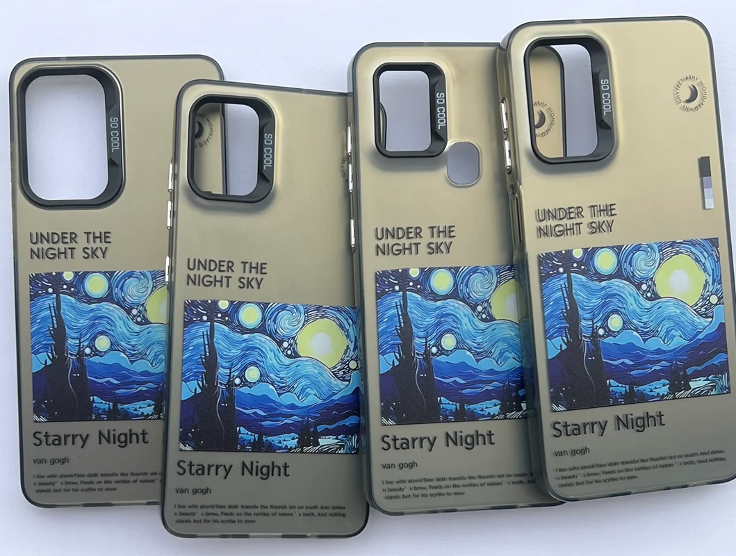Natural van Gogh starry night frame for Samsung iPhone