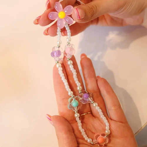 بند گلهای پاستیلی رنگی کدac3038