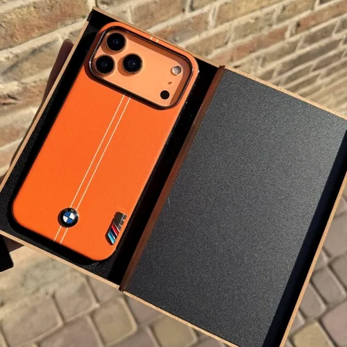 bmw چرمی نارنجی c4428