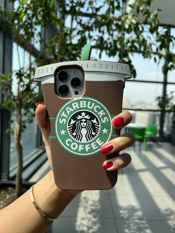 Coffee design iPhone 13 Pro Max fantasy silicone case