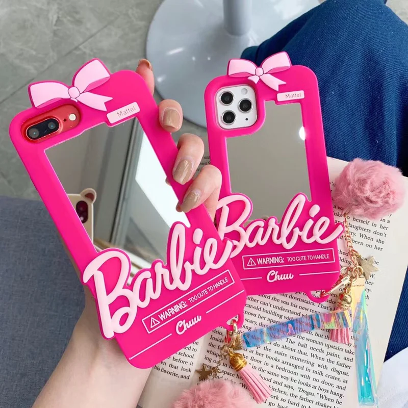 قاب آینه ای باربی Barbie کد C2014