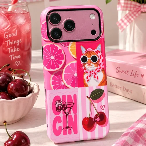burgundy cat c4924