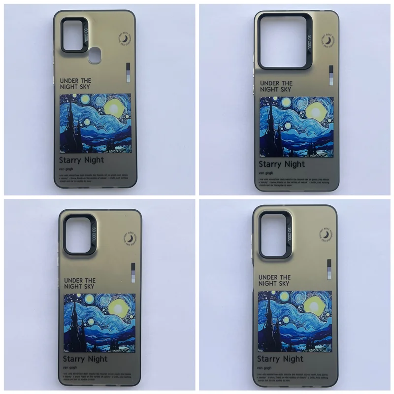 قاب شب پرستاره نچرال ونگوگ گوشی سامسونگ آیفون